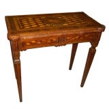 Spectacular 18th cent Inlaid Neoclassical Gaming Table