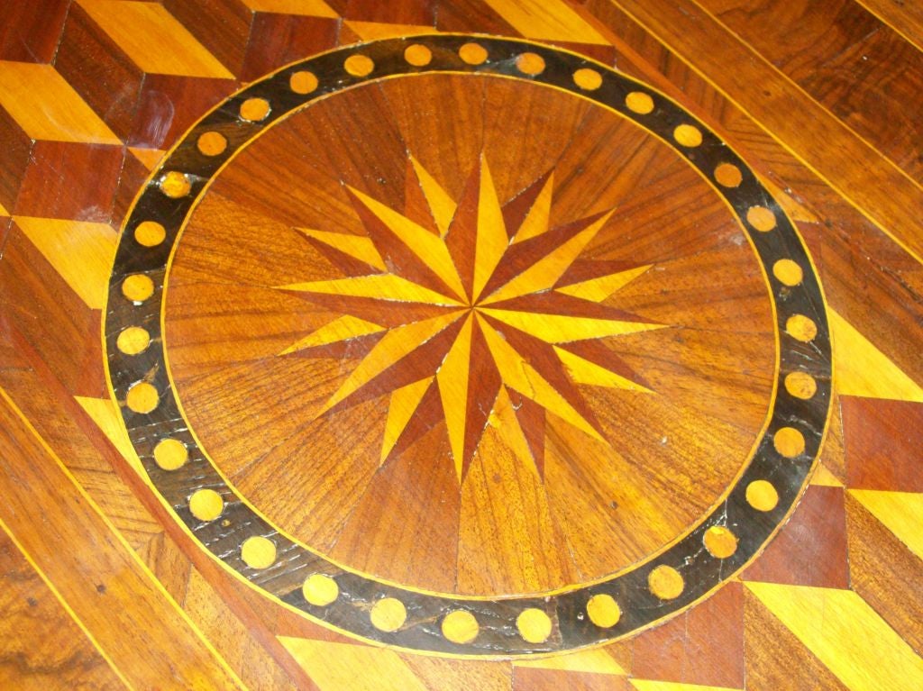 Spectacular 18th cent Inlaid Neoclassical Gaming Table, table is 32