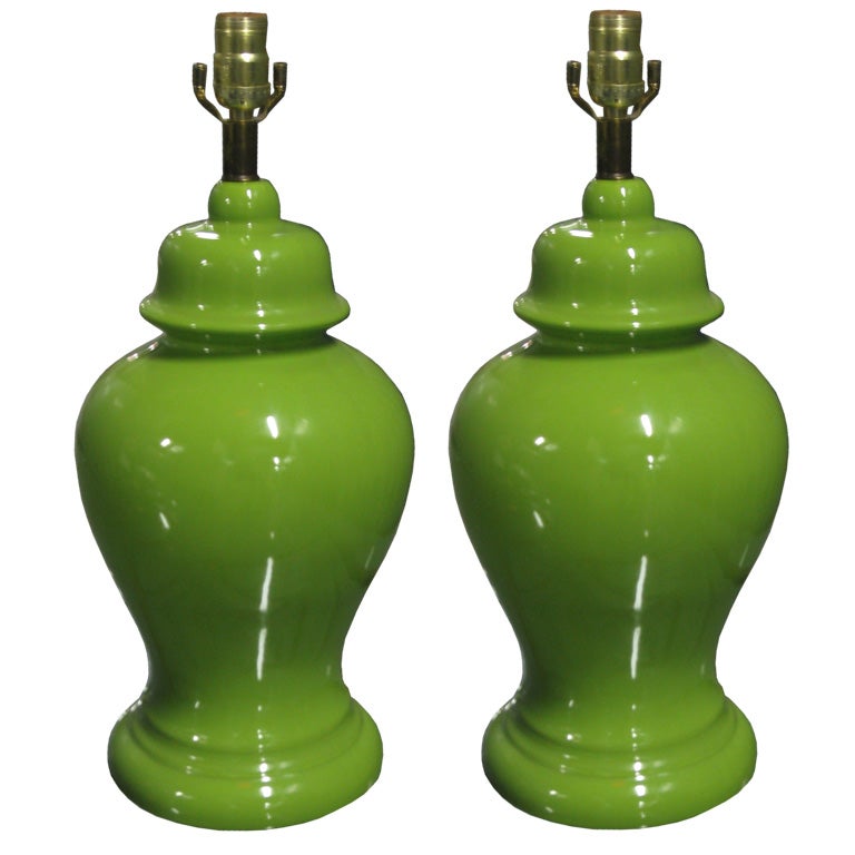 Green ginger 2024 jar lamp