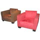 A Spectacular pair of Oversized Armchairs