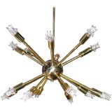 Brass Sputnik Chandelier