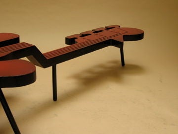 guitar shaped coffee table