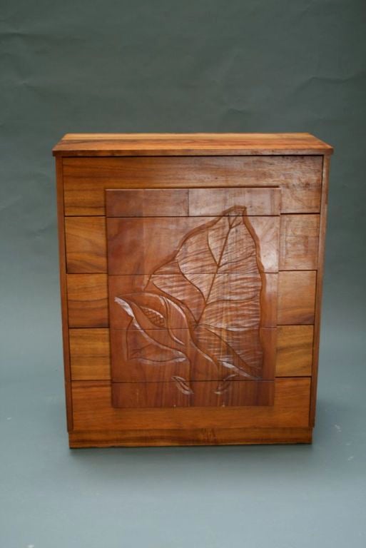 Beautiful Solid Koa Wood Hawaiian Dresser Set 1