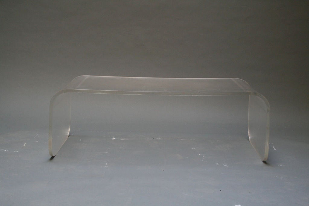 3/4" Acrylic Coffee Table