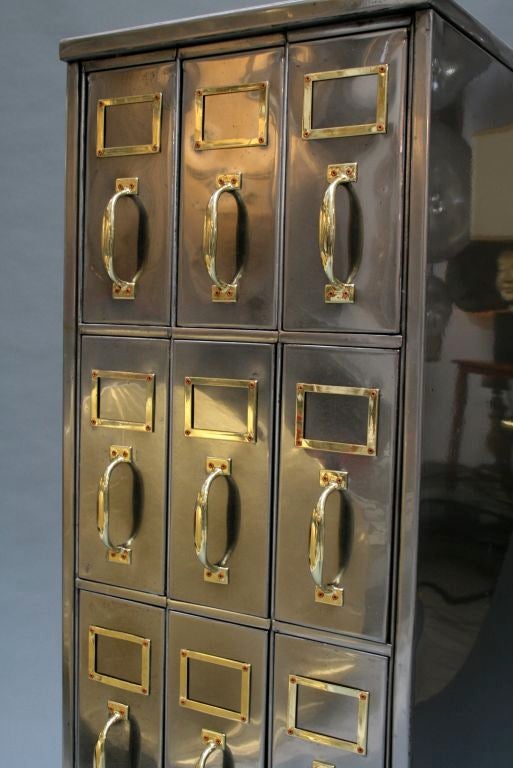 1920's Allsteel File Cabinet