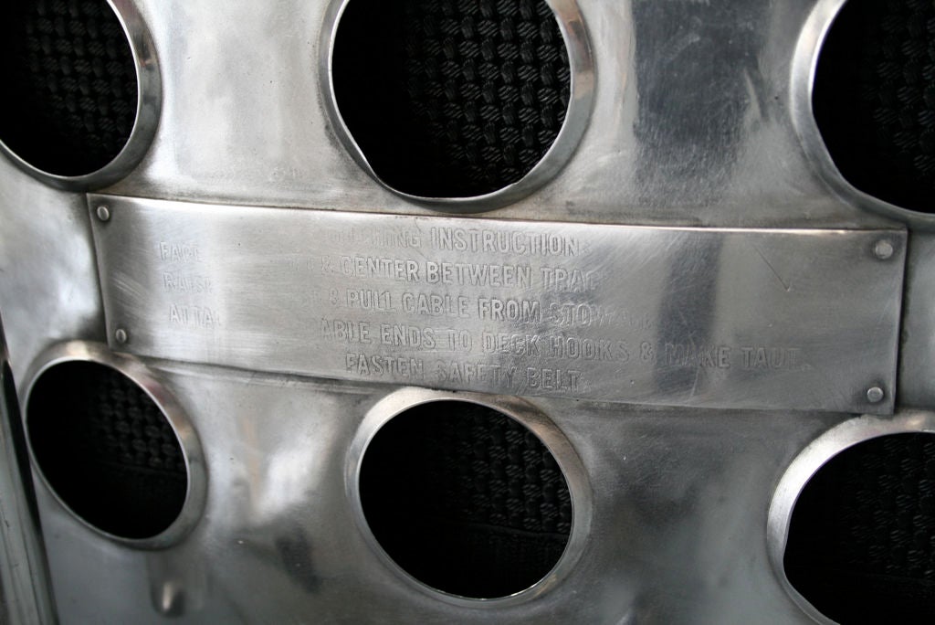 Aluminum Helicopter Chairs