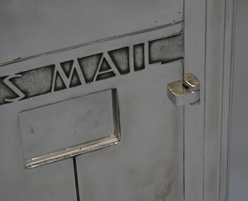 American Art Deco Lobby Mailbox