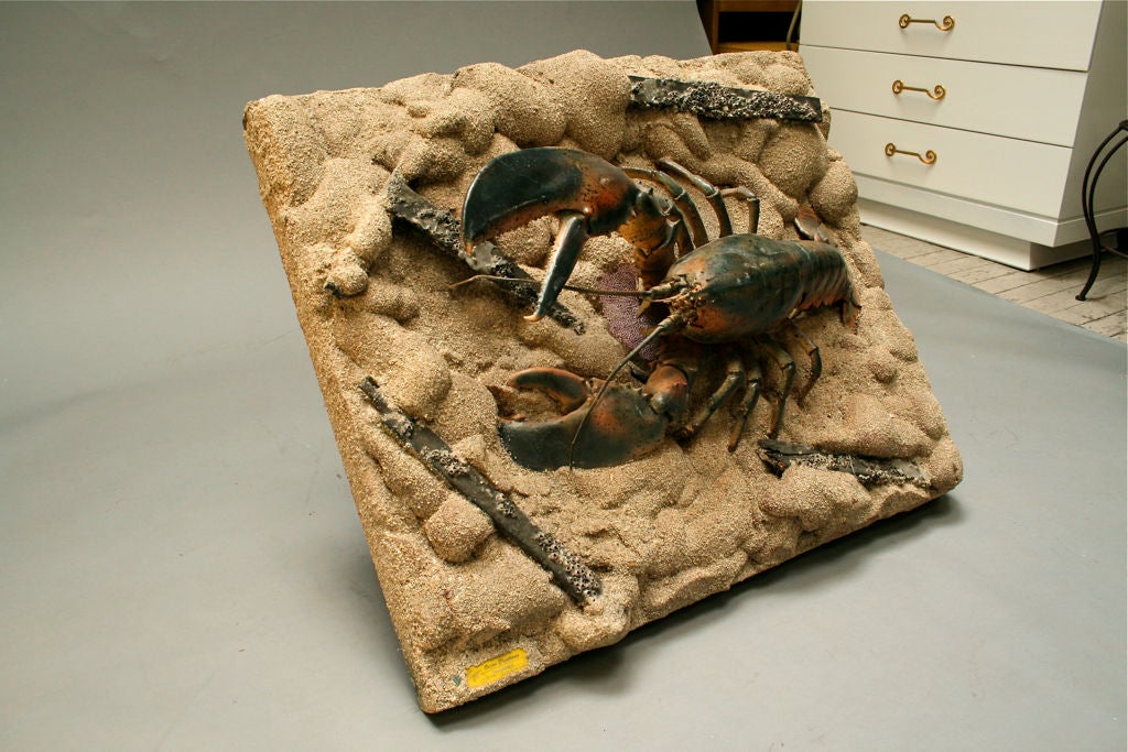 Mid-20th Century Giant Lobster Taxidermy