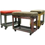 Industrial Erector Set-Style Benches