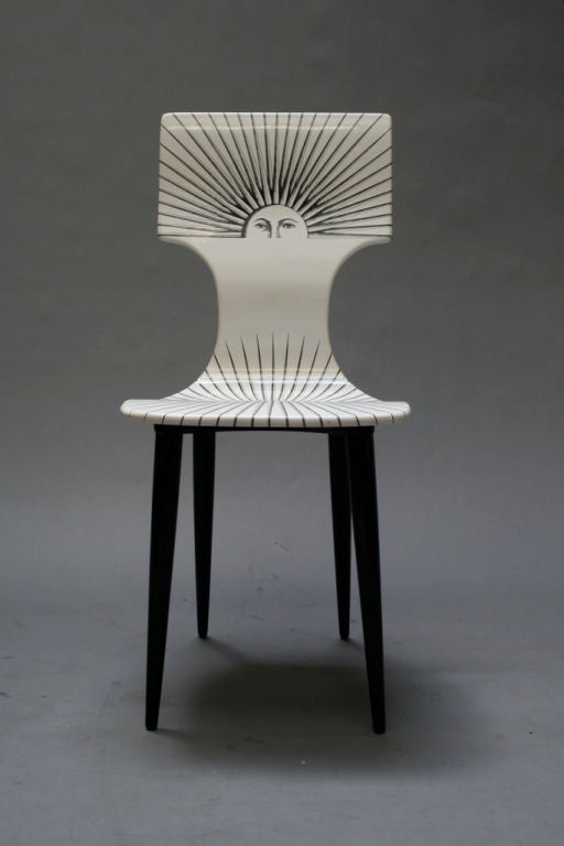 20th Century Piero Fornasetti Chairs