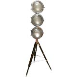 Triple "Beehive" Industrial Floor lamp
