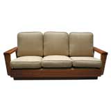 Solid Koa Wood Sofa from Hawaiian Islands