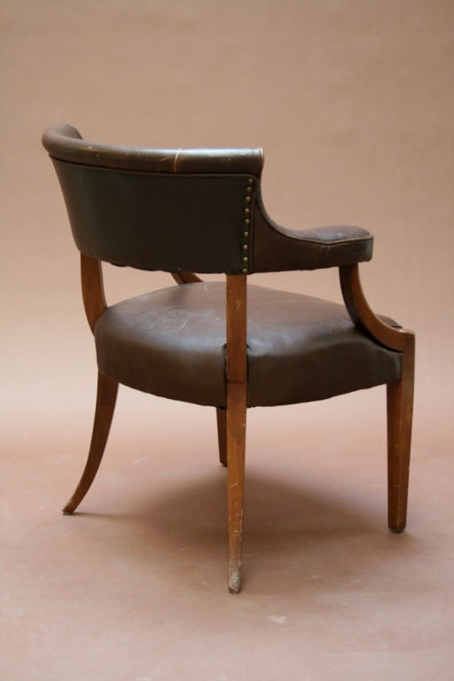 Edward Wormley for Dunbar Partner's Desk with Original Chair 3