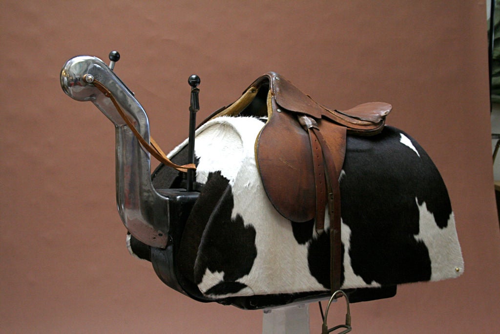 English Walt Disney's Personal Mechanical Polo Practice Pony