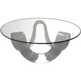 Lucite "Noodle" Coffee Table