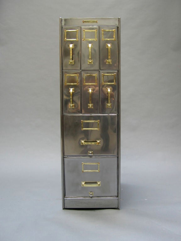 Late 1920's "Combination" File Cabinet