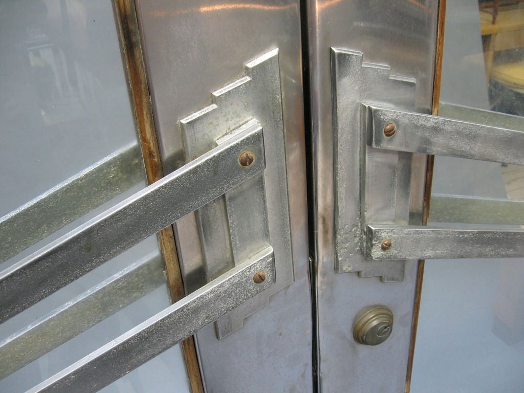 A real nice pair! These stainless steel doors are of high build quality.