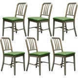 Set of 6 General Fireproofing Chairs