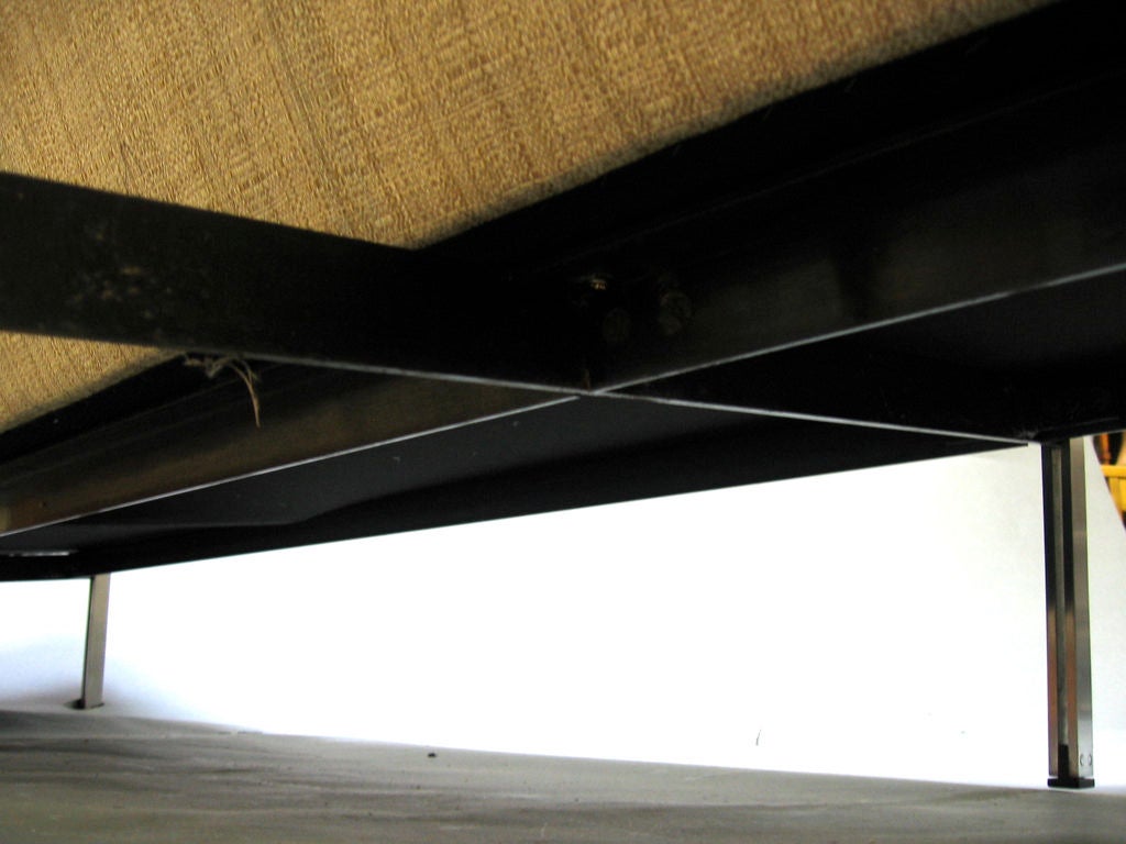 Steel Florence Knoll Parallel Bar Sofa