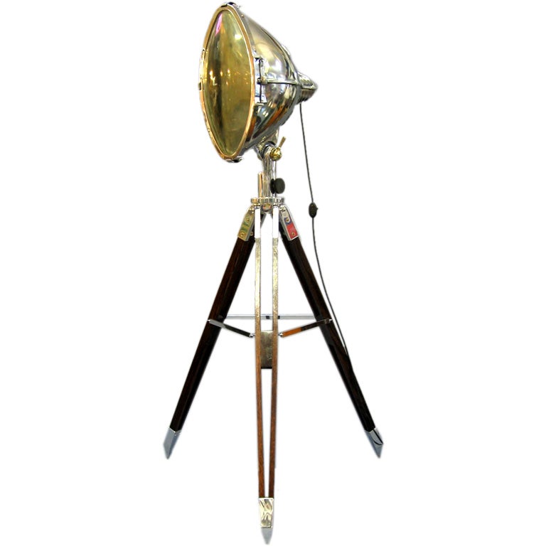 Revere "Cat Eye" Industrial Spotlight