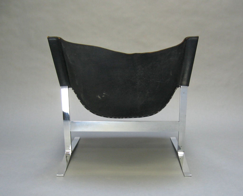 Mid-20th Century Pair Sling Chairs by Clement Meadmore