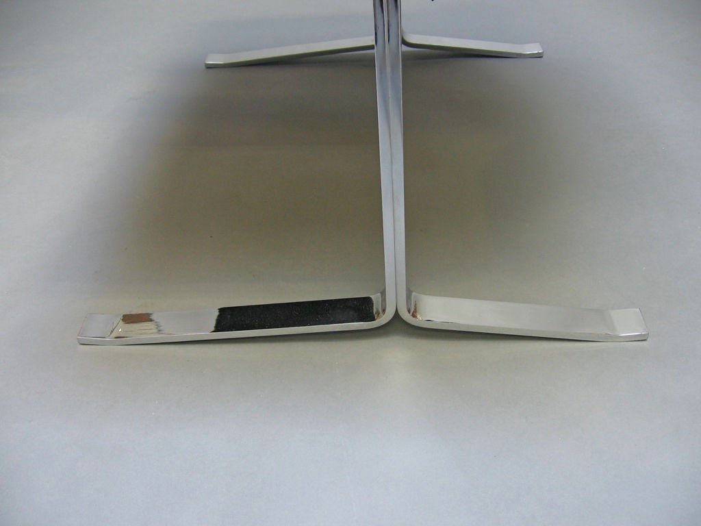 Steel Pair Sling Chairs by Clement Meadmore