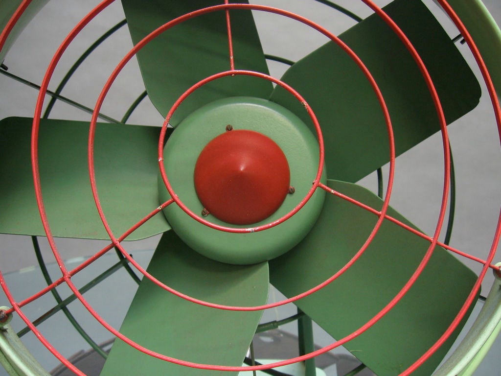 Mid-20th Century Hefty Vintage Table Fan For Sale