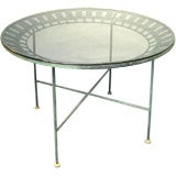 Vintage 50's Patio Table in the Manner of Salterini
