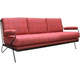1950's Iron Framed Sofa