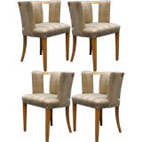 Set of Four Gilbert Rhode Chairs