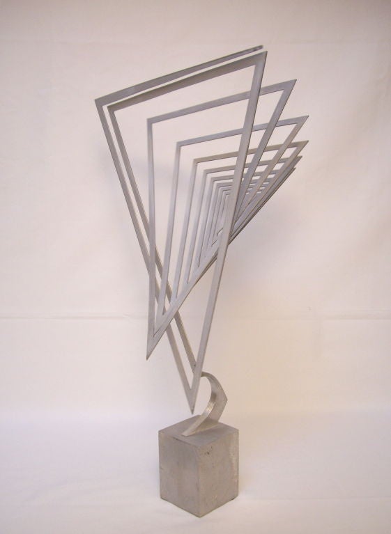 American Jerome Kirk - Kinetic Sculpture - 'Vibrant' 1967