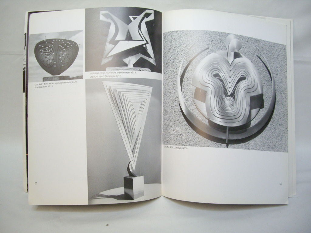 Aluminum Jerome Kirk - Kinetic Sculpture - 'Vibrant' 1967