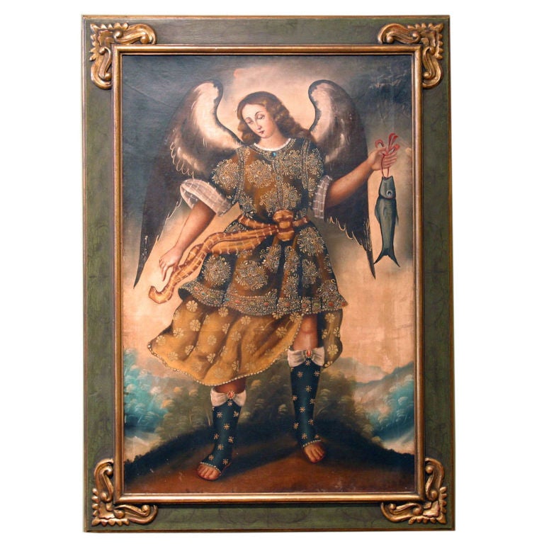 Cusco Style Saint Raphael