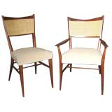 Set of 6 Paul McCobb Dining Chairs w/ 2 Captains Chairs