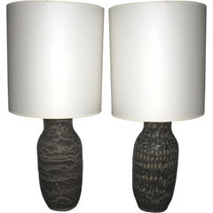 Complimentary Pair of Lamps by Design Technics
