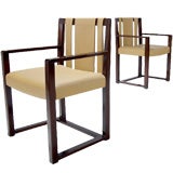 Pair of Custom Robsjohn-Gibbings  Arm Chairs