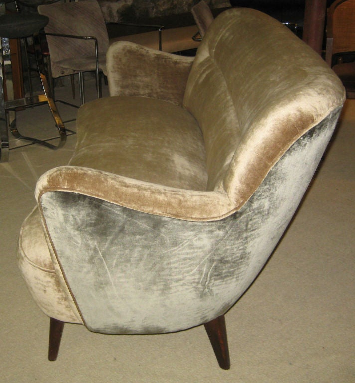 Highback Barrel Sofa-- Vladimir Kagan