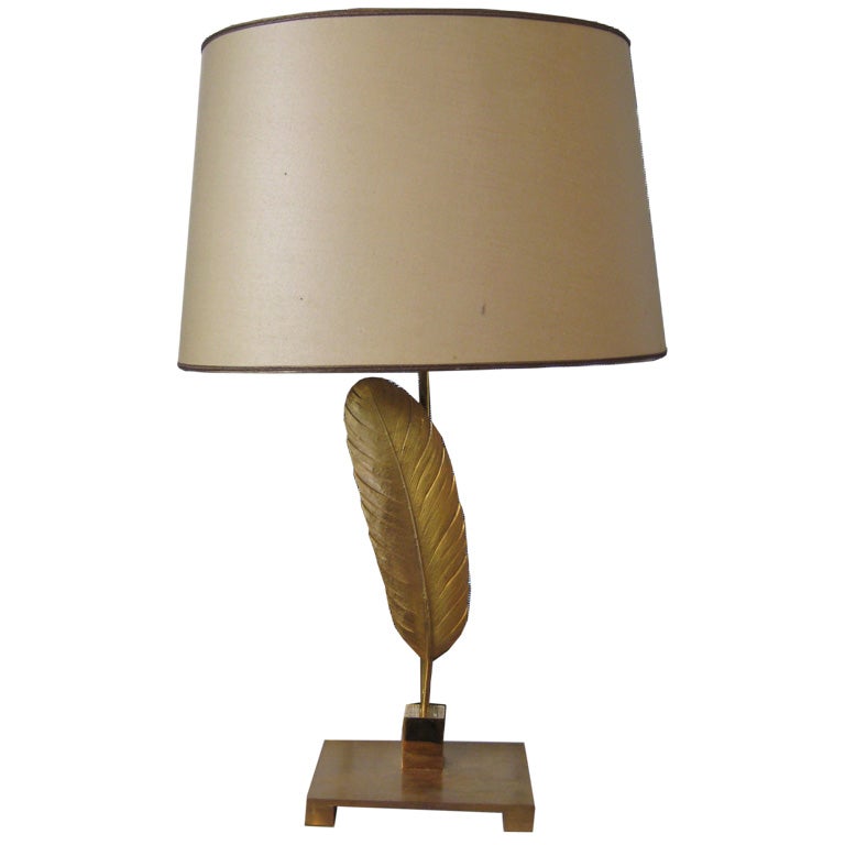 French Bronze Dore Table Lamp