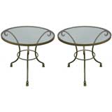 Vintage Pair Regency Style Gueridon