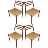Set of Four Moller Dining Chairs