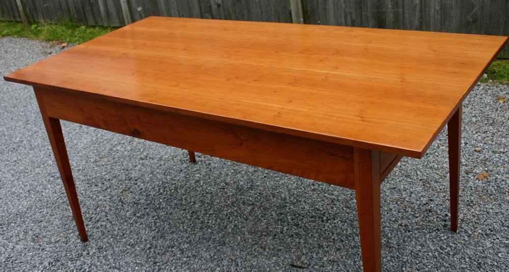 Contemporary Cherry Shaker Style Table
