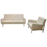 Settee and Chair - Florence Knoll