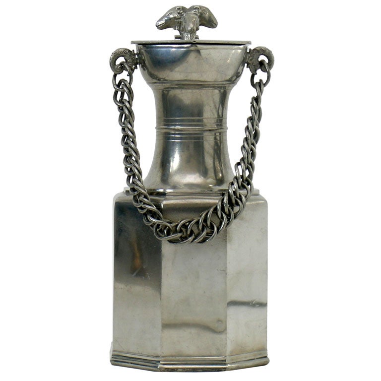 Exceptional Massive Pewter Stein