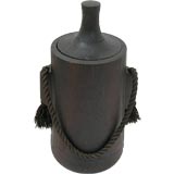 Ice Bucket in Scorched Wood