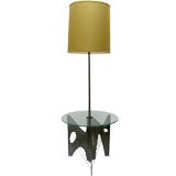Rare Brutal Sculptural Table Lamp