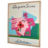 Four Seasons Print - Yves Saint Laurent