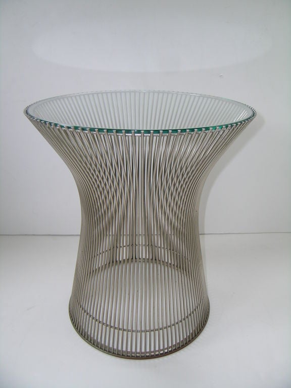 Plated Occasional Table - Warren Platner