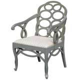 Single Loop Arm Chair by Frances Elkins