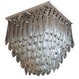 Vintage Four  Gocce Chandeliers by Venini