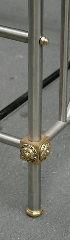 Mid-20th Century Campaign Style Daybed By Paul M. Jones